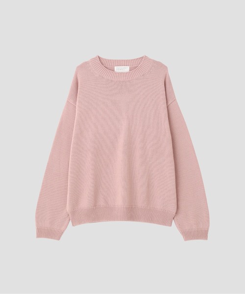 MARGARET HOWELL(マーガレットハウエル)の「HIGH TWIST COTTON LINEN(ニット/セーター・レディース・ライトグレー/ピンク・FREE)」の9枚目の写真