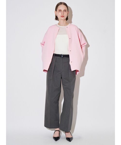 ELENDEEK(エレンディーク)の「コクーンフォルムカーディガン(カーディガン/ボレロ・レディース・ブラック/ブラウン/ピンク/ミント/オフホワイト・FREE)」の19枚目の写真