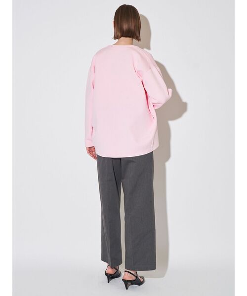 ELENDEEK(エレンディーク)の「コクーンフォルムカーディガン(カーディガン/ボレロ・レディース・ブラック/ブラウン/ピンク/ミント/オフホワイト・FREE)」の20枚目の写真