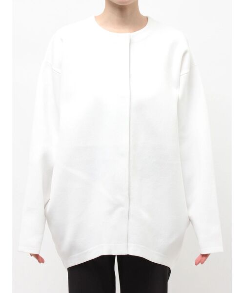 ELENDEEK(エレンディーク)の「コクーンフォルムカーディガン(カーディガン/ボレロ・レディース・ブラック/ブラウン/ピンク/ミント/オフホワイト・FREE)」の21枚目の写真