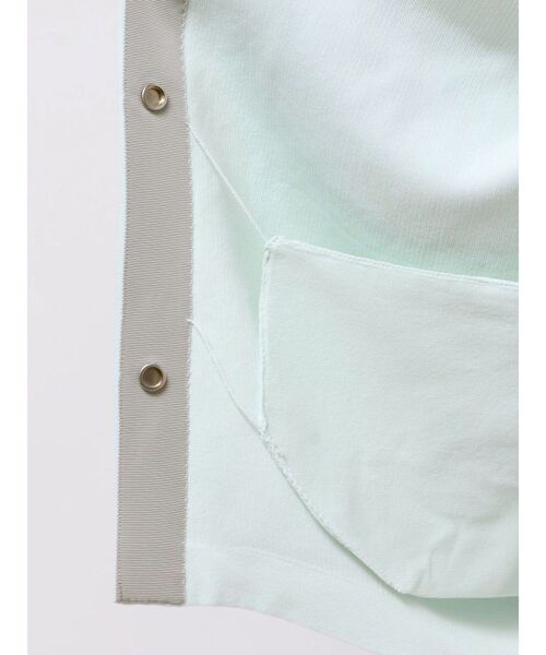 ELENDEEK(エレンディーク)の「コクーンフォルムカーディガン(カーディガン/ボレロ・レディース・ブラック/ブラウン/ピンク/ミント/オフホワイト・FREE)」の6枚目の写真