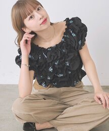 Kastane | 【累計販売数3万枚!/再追加/着痩せ◎】クシュクシュブラウス(シャツ/ブラウス)