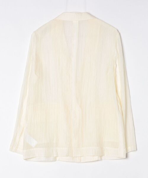 Ray BEAMS（レイビームス）の「シアー1BシングルJk（その他アウター・レディース・ダークブラウン/ホワイト系その他6・1/0）」の3枚目の写真