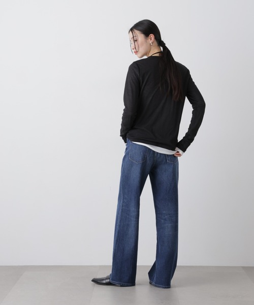 Healthy denim(ヘルシーデニム)の「Healthy DENIM/Quiche(デニムパンツ・レディース・ライトブルー/ダークブルー・23/24/25)」の14枚目の写真