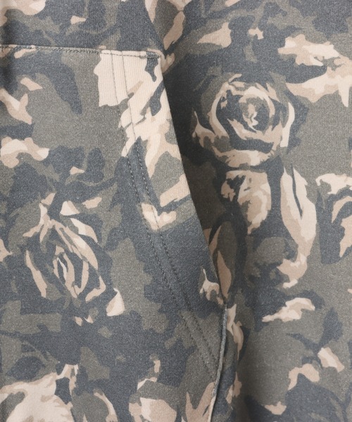 atmos pink(アトモスピンク)の「atmos pink Rose Camouflage Zip-up Hoodie / アトモス ピンク ローズ カモフラージュ ジップアップ フーディ(パーカー・レディース・ピンク/カーキ・FREE)」の14枚目の写真