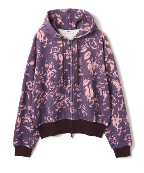 atmos pink(アトモスピンク)の「atmos pink Rose Camouflage Zip-up Hoodie / アトモス ピンク ローズ カモフラージュ ジップアップ フーディ(パーカー・レディース・ピンク/カーキ・FREE)」の12枚目の写真