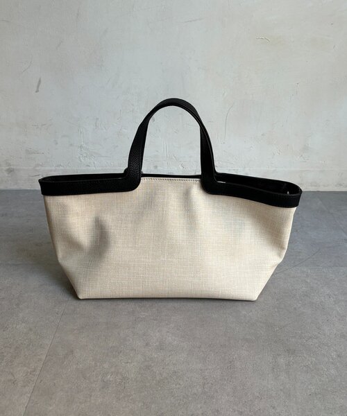 DouDou（ドゥドゥ）の「ハートチャーム付トートバッグ（ショルダーバッグ・レディース・オフホワイト/ブラック・FREE）」の9枚目の写真