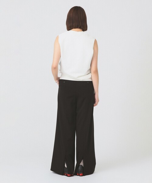 Ray BEAMS（レイビームス）の「【別注】PENNEY’S / Print Vest（ベスト・レディース・ホワイト/ブラック・ONE SIZE）」の5枚目の写真