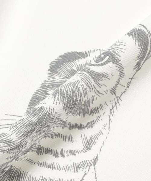 Ray BEAMS（レイビームス）の「【別注】PENNEY’S / Print Vest（ベスト・レディース・ホワイト/ブラック・ONE SIZE）」の15枚目の写真