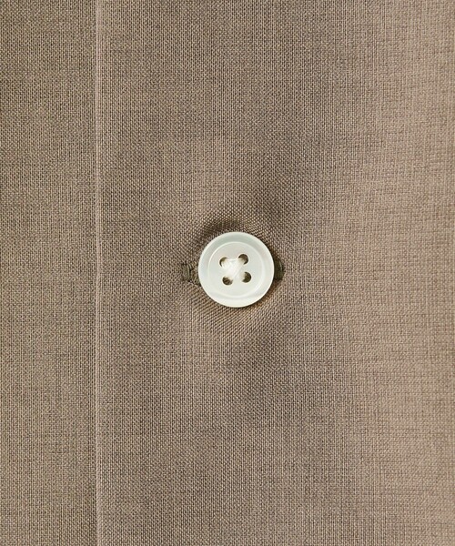 BEAUTY&YOUTH UNITED ARROWS（ビューティーアンドユースユナイテッドアローズ）の「【WEB限定 WARDROBE SMART】 Reflax オープンカラー シャツ（シャツ/ブラウス・メンズ・ベージュ/ダークグレー/ブラック・M/S/XL/L）」の13枚目の写真