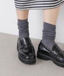 NANO universe | 疑似リブラメハイソックス(ソックス/靴下)