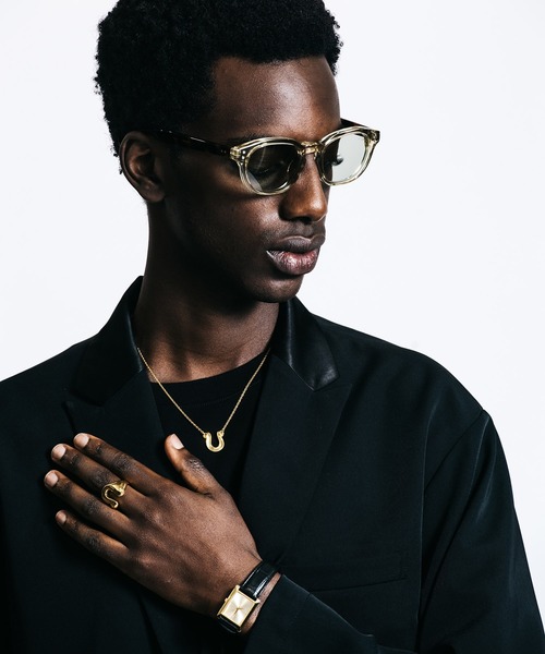 CRIMIE（クライミー）の「LETTER RIBBON HORSE SHOE NECKLACE 24KDP（ネックレス・メンズ・ゴールド・ONE SIZE）」の8枚目の写真