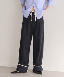 SOYEN | ロールアップパイピングワイドパンツ(その他パンツ)