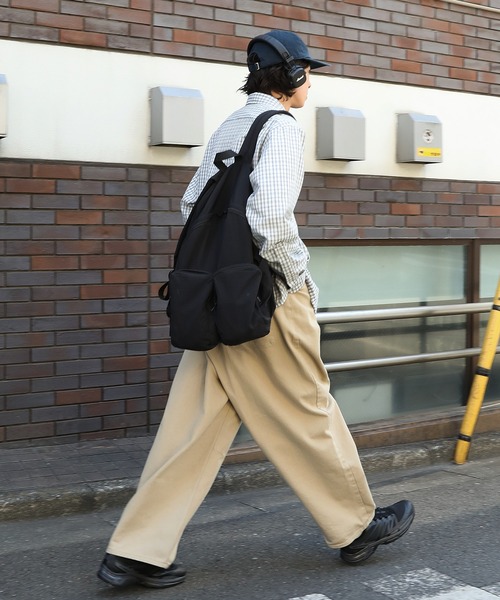 NAKER（ネイカー）の「ミニチェック長袖シャツ（シャツ/ブラウス・メンズ・ブラック/サックスブルー/ブルー・M/L/XL）」の16枚目の写真