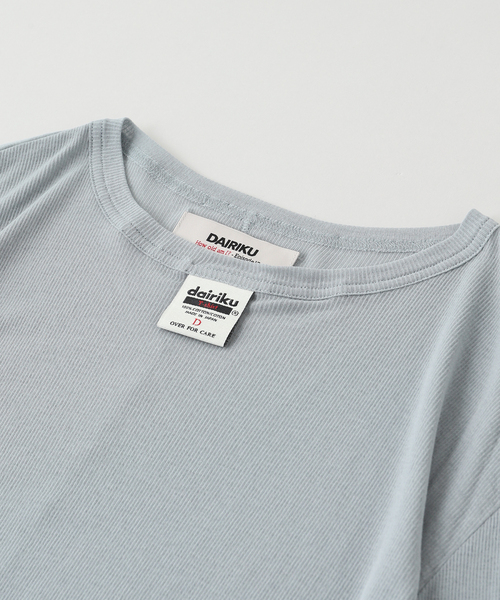 DAIRIKU（ダイリク）の「DAIRIKU / ダイリク "Daisy"Skelton Rib Tag Tee（Tシャツ/カットソー・メンズ・ブラック/イエロー/グリーン/ホワイト・MEDIUM）」の6枚目の写真