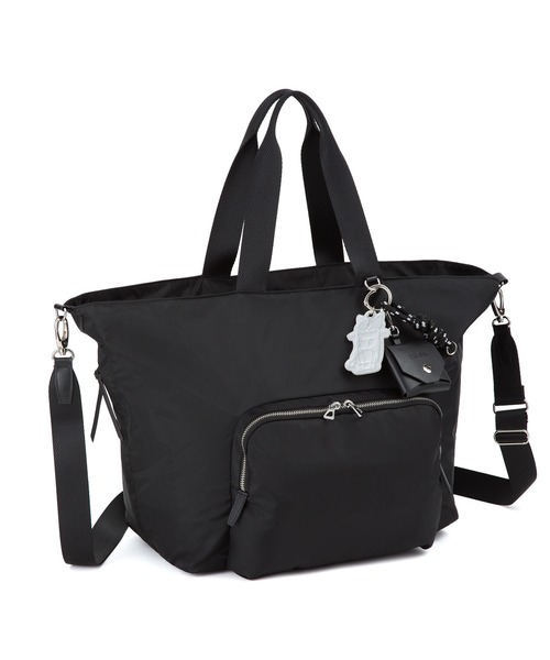 ace.(エース)の「トートバッグ フィカス 30L ace.×HAyU 19107(トートバッグ・レディース・ブラック/ライトグレー/チャコール・FREE)」の13枚目の写真