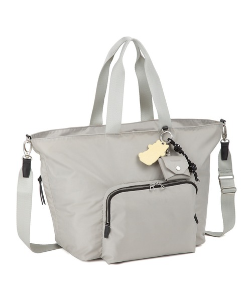 ace.(エース)の「トートバッグ フィカス 30L ace.×HAyU 19107(トートバッグ・レディース・ブラック/ライトグレー/チャコール・FREE)」の14枚目の写真