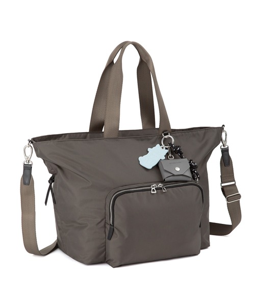 ace.(エース)の「トートバッグ フィカス 30L ace.×HAyU 19107(トートバッグ・レディース・ブラック/ライトグレー/チャコール・FREE)」の15枚目の写真