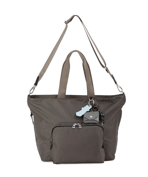 ace.(エース)の「トートバッグ フィカス 30L ace.×HAyU 19107(トートバッグ・レディース・ブラック/ライトグレー/チャコール・FREE)」の20枚目の写真
