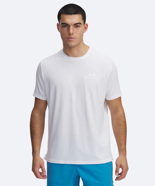 UNDER ARMOUR(アンダーアーマー)の「UAバニッシュ エナジー ショートスリーブTシャツ(トレーニング/メンズ)(Tシャツ/カットソー・メンズ・ホワイト・S/L/3XL/M/XL/2XL)」の1枚目の写真