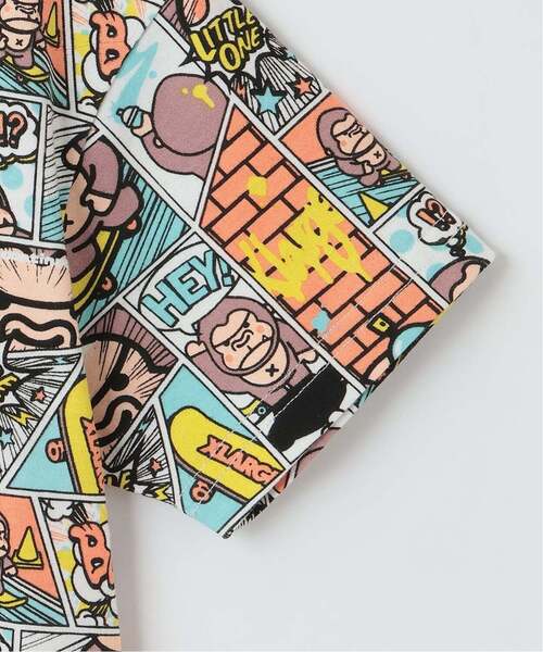 XLARGE KIDS(エクストララージキッズ)の「コミックファニーゴリラ 半袖Tシャツ(Tシャツ/カットソー・キッズ・レモンイエロー/ブルー・110cm/100cm/140cm/130cm/120cm/90cm/80cm)」の11枚目の写真