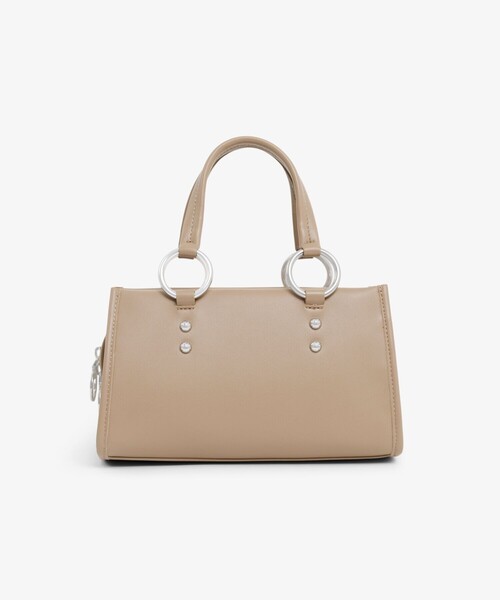 LACOSTE（ラコステ）の「セリス スモール トップハンドルバッグ（ハンドバッグ・レディース・ブラック/ベージュ・FREE）」の8枚目の写真