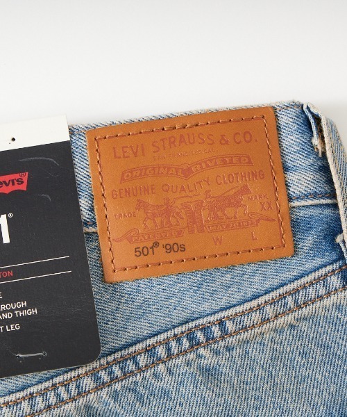 Levi's（リーバイス）の「[Levi’s/リーバイス] 90'S 501 ストレートデニム（デニムパンツ・レディース・ライトインディゴブルー/ライトブルー・24/25/27/26）」の6枚目の写真