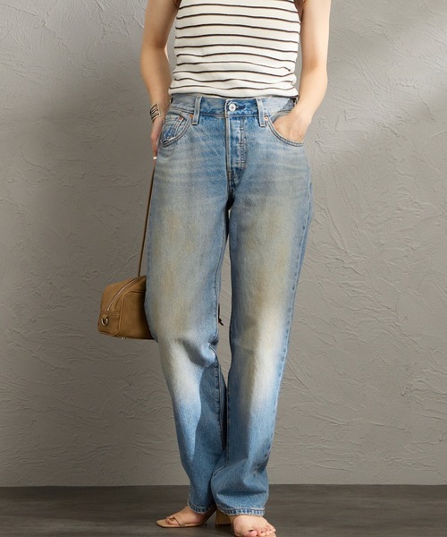Levi's（リーバイス）の「[Levi’s/リーバイス] 90'S 501 ストレートデニム（デニムパンツ・レディース・ライトインディゴブルー/ライトブルー・24/25/27/26）」の17枚目の写真