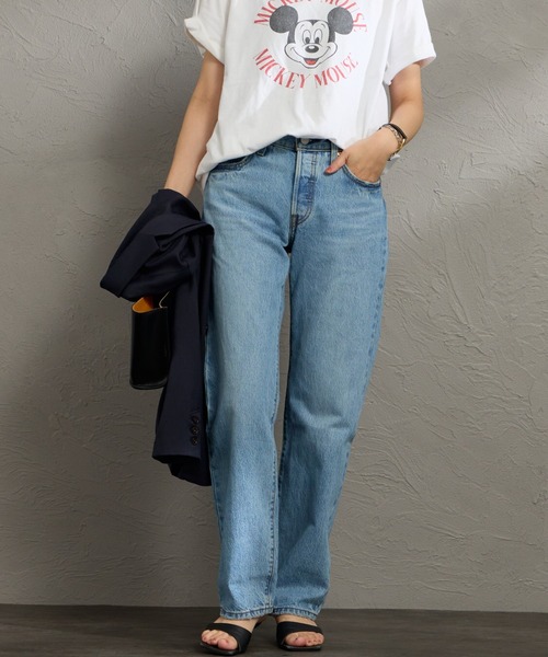 Levi's（リーバイス）の「[Levi’s/リーバイス] 90'S 501 ストレートデニム（デニムパンツ・レディース・ライトインディゴブルー/ライトブルー・24/25/27/26）」の15枚目の写真