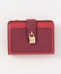 ★お取り置き★MK財布(赤) マイケルコース MICHAEL KORS マイケルコース 二つ折り財布 レディース