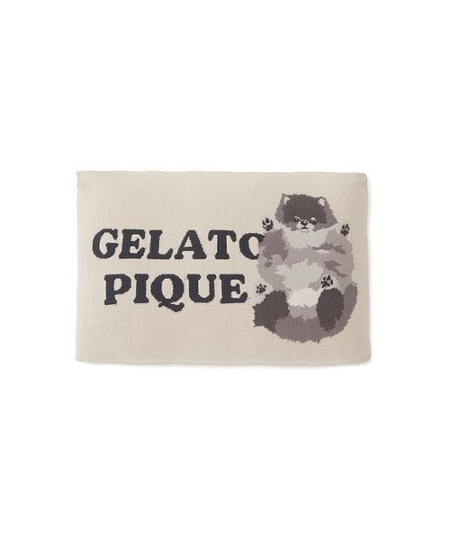 gelato pique Sleep(ジェラートピケスリープ)の「【Sleep】エアリーモコドッグジャガードピローケース(寝具・レディース・ベージュ/ライトピンク/ブルー/クリーム・F)」の10枚目の写真