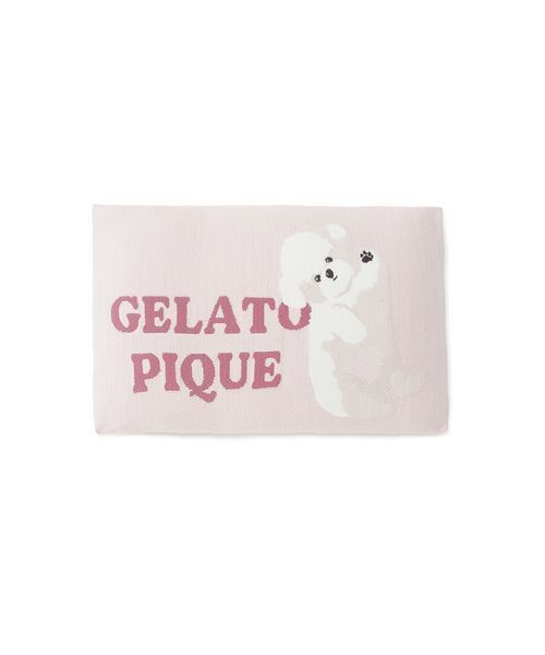 gelato pique Sleep(ジェラートピケスリープ)の「【Sleep】エアリーモコドッグジャガードピローケース(寝具・レディース・ベージュ/ライトピンク/ブルー/クリーム・F)」の11枚目の写真