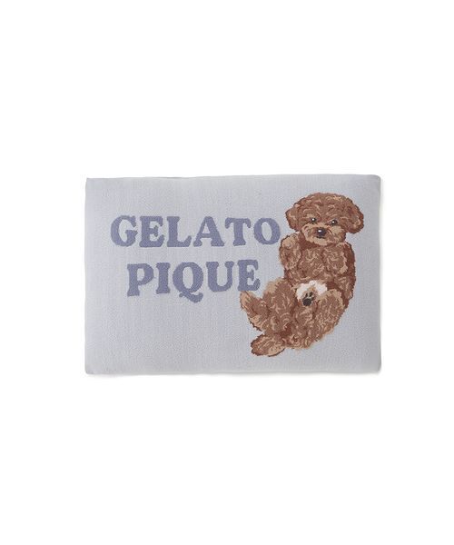 gelato pique Sleep(ジェラートピケスリープ)の「【Sleep】エアリーモコドッグジャガードピローケース(寝具・レディース・ベージュ/ライトピンク/ブルー/クリーム・F)」の12枚目の写真