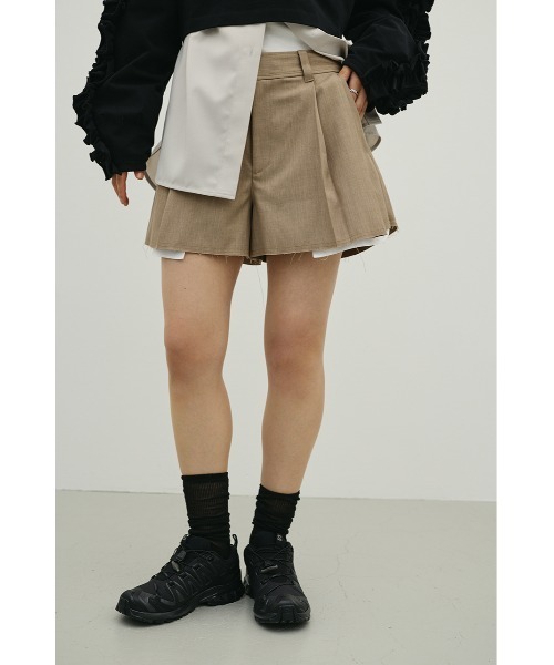 や*と様 リメイクパンツ Fsize★ リメイクライクショートパンツ（その他パンツ）｜STYLEMIXER（スタイル