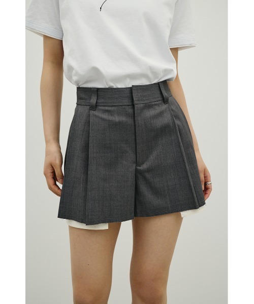 STYLEMIXER(スタイルミキサー)の「リメイクライクショートパンツ(その他パンツ・レディース・ブラック/グレー/ベージュ・SMALL/MEDIUM)」の14枚目の写真