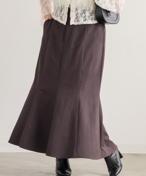 CLETTE(クレット)の「CLETTEオリジナルパネルマーメイドスカート(スカート・レディース・アイボリー/ブラック/ワイン・4L/3L/LL)」の11枚目の写真