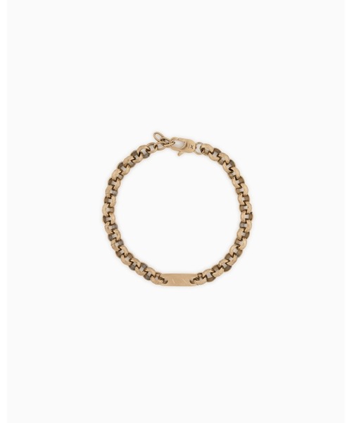 ARMANI EXCHANGE(アルマーニエクスチェンジ)の「【A|X アルマーニ エクスチェンジ】ステンレススチール チェーンブレスレット(Gold)_AXG0175710(ブレスレット・メンズ・その他1・FREE)」の3枚目の写真