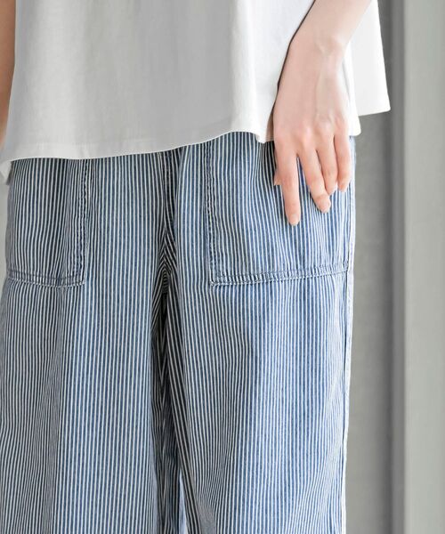 rps（アールピーエス）の「ヒッコリーベイカーパンツ（その他パンツ・レディース・ネイビー/ブルー・フリー）」の7枚目の写真