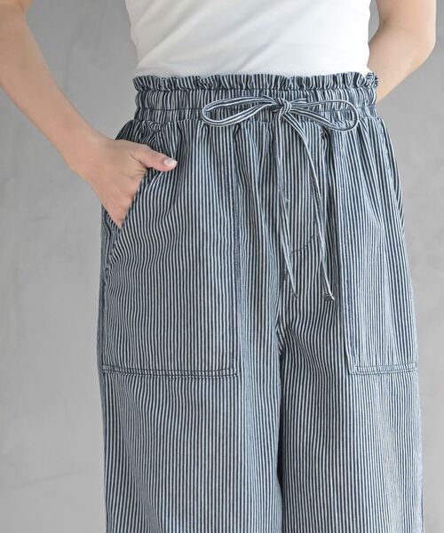 rps（アールピーエス）の「ヒッコリーベイカーパンツ（その他パンツ・レディース・ネイビー/ブルー・フリー）」の15枚目の写真