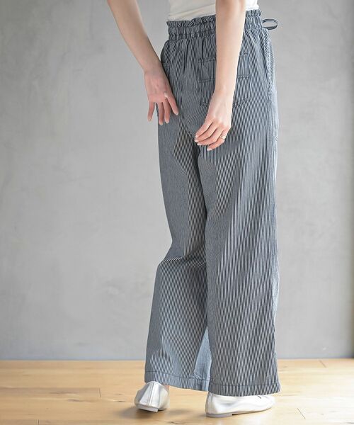 rps（アールピーエス）の「ヒッコリーベイカーパンツ（その他パンツ・レディース・ネイビー/ブルー・フリー）」の17枚目の写真