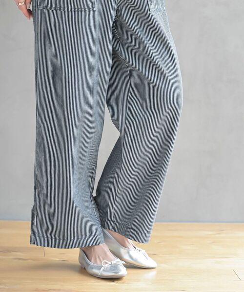 rps（アールピーエス）の「ヒッコリーベイカーパンツ（その他パンツ・レディース・ネイビー/ブルー・フリー）」の18枚目の写真