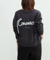 BACK SPINDLE LOGO CARDIGAN