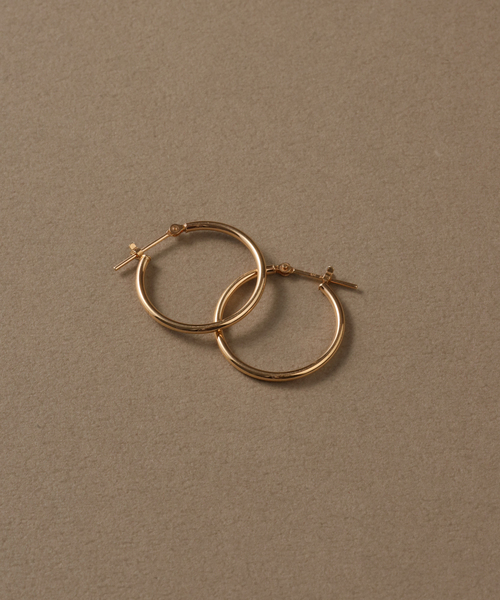 1.5パイプ2cmルーフピアス K10（両耳）（ピアス（両耳用））｜Lilas