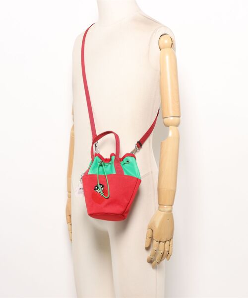 SAC'S BARJean（サックスバージーン）の「【The Powerpuff Girls/パワーパフガールズ】 2way巾着ショルダーバッグ（ショルダーバッグ・レディース・ピンク/ブルー・FREE）」の3枚目の写真