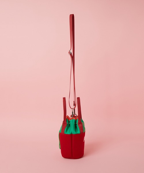 SAC'S BARJean（サックスバージーン）の「【The Powerpuff Girls/パワーパフガールズ】 2way巾着ショルダーバッグ（ショルダーバッグ・レディース・ピンク/ブルー/グリーン・FREE）」の6枚目の写真