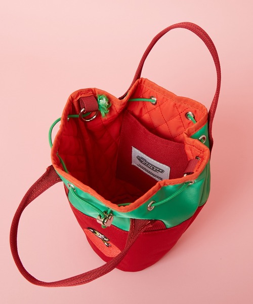 SAC'S BARJean（サックスバージーン）の「【The Powerpuff Girls/パワーパフガールズ】 2way巾着ショルダーバッグ（ショルダーバッグ・レディース・ピンク/ブルー/グリーン・FREE）」の9枚目の写真