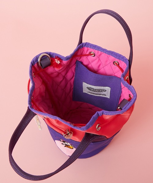 SAC'S BARJean（サックスバージーン）の「【The Powerpuff Girls/パワーパフガールズ】 2way巾着ショルダーバッグ（ショルダーバッグ・レディース・ピンク/ブルー/グリーン・FREE）」の19枚目の写真