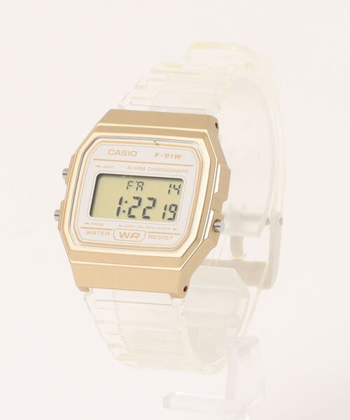 sunny branch(サニーブランチ)の「★CASIO(カシオ)★クリア デジタル メタリックケース 海外モデル(アナログ腕時計・レディース・ゴールド/ブラウン・FREE)」の2枚目の写真