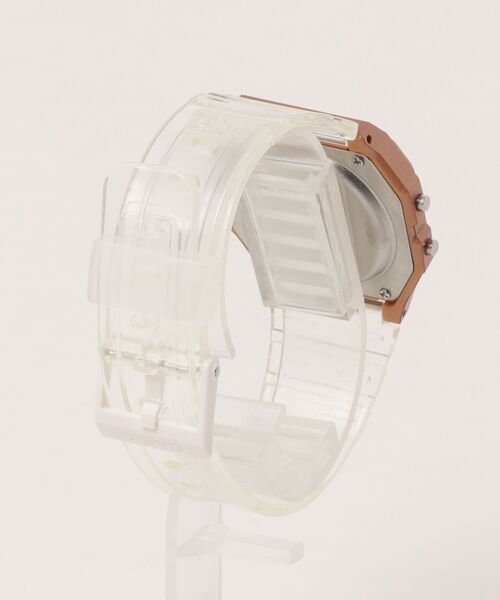 sunny branch(サニーブランチ)の「★CASIO(カシオ)★クリア デジタル メタリックケース 海外モデル(アナログ腕時計・レディース・ゴールド/ブラウン・FREE)」の3枚目の写真