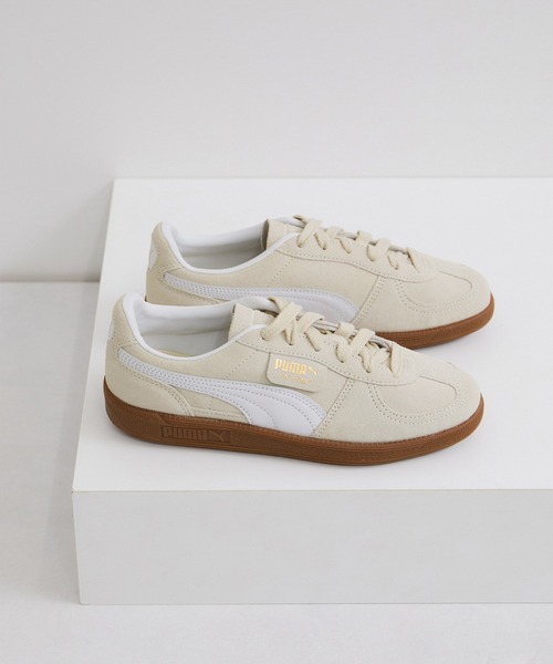 PUMA(プーマ)の「【PUMA/プーマ】パレルモ(スニーカー・レディース・キナリ・25/24/23/23.5)」の1枚目の写真